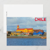 Maullin, Chile-Karte (Vorne/Hinten)