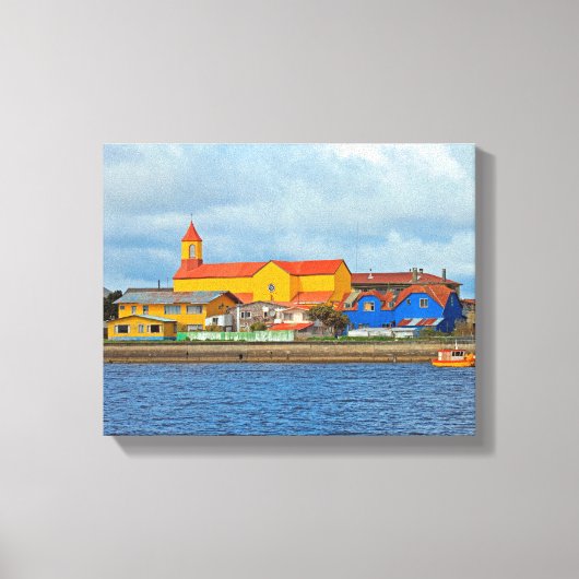 Maullin, Chile Leinwanddruck (Vorderseite)