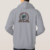 Maultier Dragger Hoodie-Grau Hoodie (Rückseite)