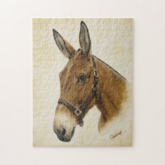 Maultier-Puzzlespiel Puzzle