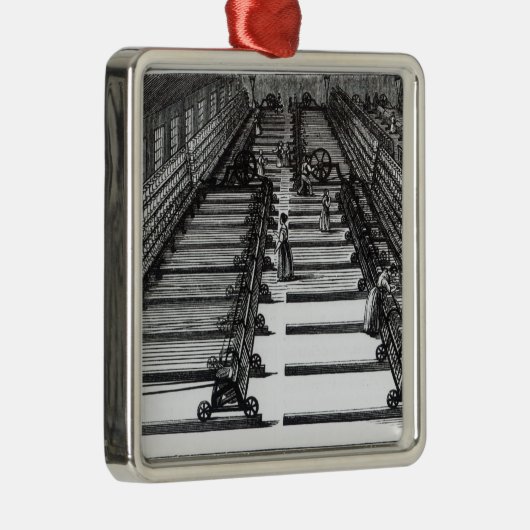 Maultier-Spinnen Silbernes Ornament (Rechts)