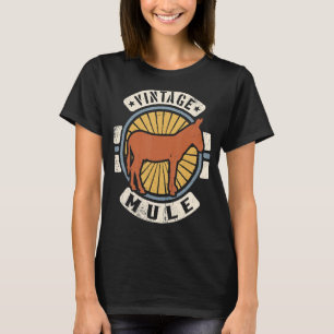 Maultier Vintage Klassiker Retro 60er 70er Jahre T T-Shirt