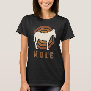 Maultier Vintage Retro Klassische Tierliebe T-Shirt