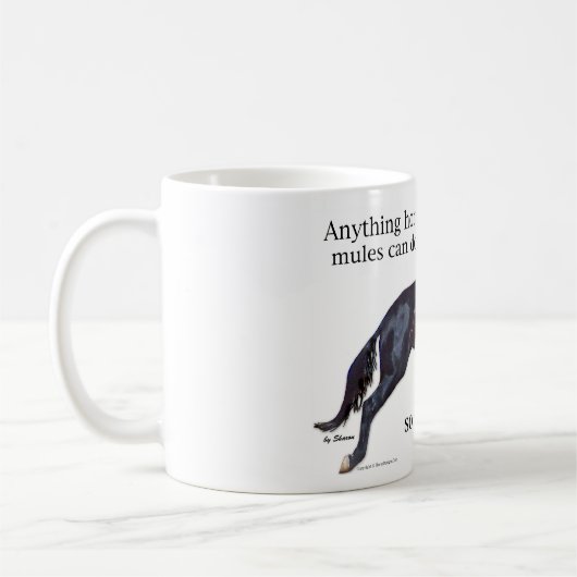 Maultiere sind besser kaffeetasse (Links)