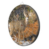 Maultierhirsch-Anstarren Dartscheibe (Vorderseite rechts)