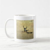 Maultierhirsch-Dollar - Damhirschkuh Kaffeetasse (Links)