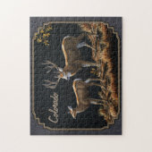 Maultierhirsch-Dollar-und Puzzle (Vertikal)