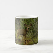 Maultierhirsch-Himbeere Kaffeetasse (Mittel)