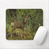 Maultierhirsch-Himbeermausunterlage Mousepad (Mit Mouse)