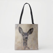 Maultierhirsch-Kitz Tasche (Vorderseite)