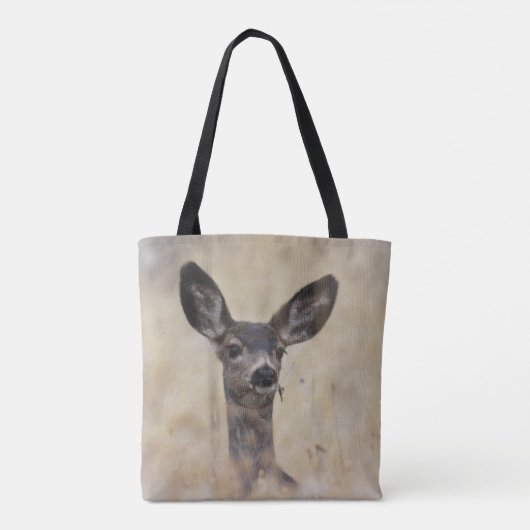 Maultierhirsch-Kitz Tasche (Rückseite)