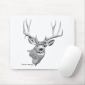Maultierhirsch Mousepad (Mit Mouse)