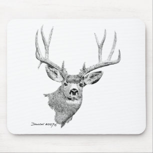 Maultierhirsch Mousepad