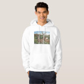 Maultierhirsch-Tier-Kunst Hoodie (Vorne ganz)