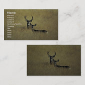 Maultierhirsch Visitenkarte (Vorne/Hinten)
