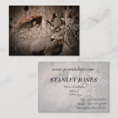 Maultierhirsch-Visitenkarte Visitenkarte (Vorne/Hinten)