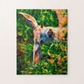 Maultierhirsch Wyoming . Puzzle (Vertikal)