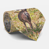 Maultierhirschcollage Krawatte (Gerollt)