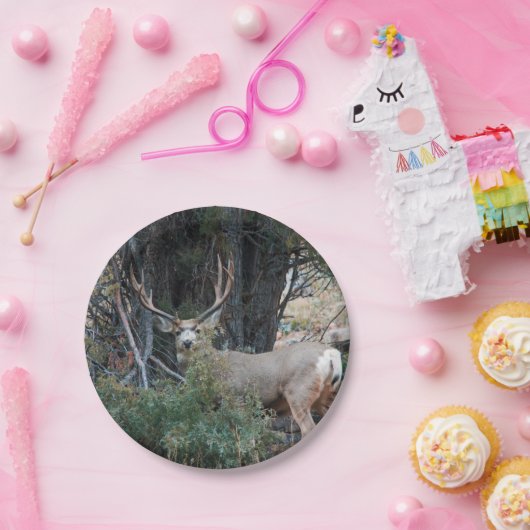 Maultierhirschsporndollar Pappteller (Party)