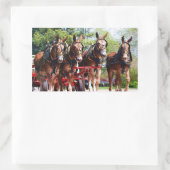 Maultiertage Rechteckiger Aufkleber (Tasche)