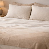 Maulwurf Elfenbein Horizont Fleece-Decke Fleecedecke