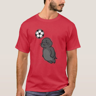 Maulwurf spielt Fußball Tierhügel Freunde T-Shirt