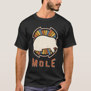 Maulwurf Vintage Klassiker Retro Tierliebe T-Shirt