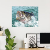 Maulwurfbass Poster (Heimbüro)