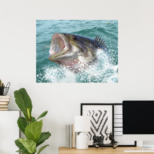 Maulwurfbass Poster (Heimbüro)