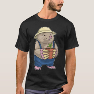 Maulwurfgärtner Pflanze Garten T-Shirt