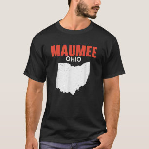 Maumee Ohio USA Staat America Travel Ohioan T-Shirt