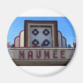Maumee Theater Marquee Magnet (Vorne)