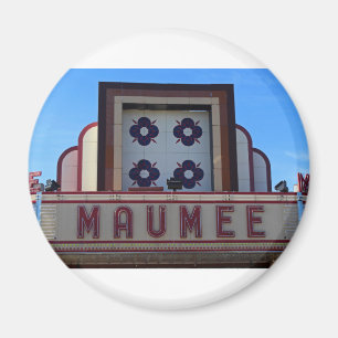 Maumee Theater Marquee Magnet