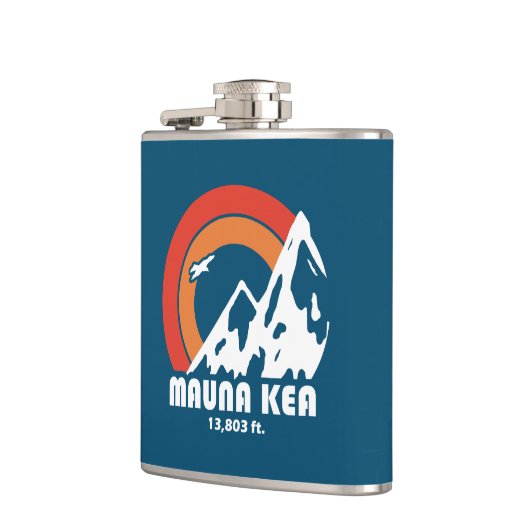 Mauna Kea Hawaii Sun Eagle Flachmann (Links)