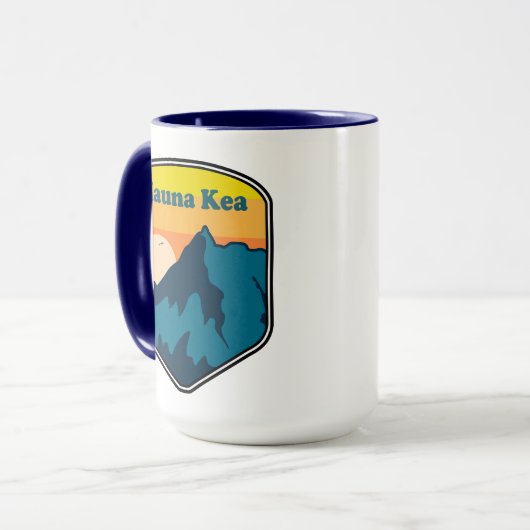 Mauna Kea Hawaii Sunrise Tasse (Vorderseite Links)