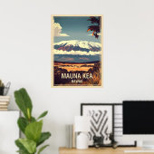 Mauna Kea Hawaii V02 Poster (Heimbüro)