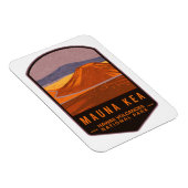 Mauna Kea Hawaii Volcanoes-Nationalpark Magnet (Rechte Seite)