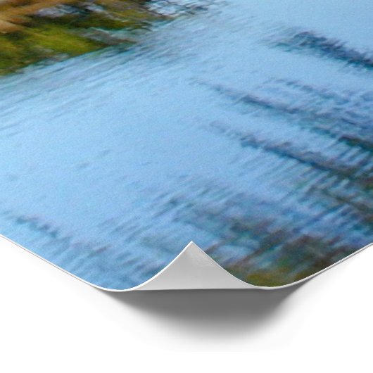 Mauna Kea mit Snow Poster (Ecke)