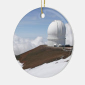 Mauna Kea Observatorium Keramik Ornament (Links)