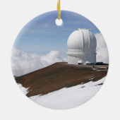 Mauna Kea Observatorium Keramik Ornament (Hinten)