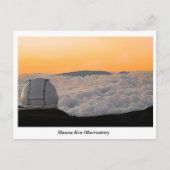 Mauna Kea Observatory Postcard Postkarte (Vorderseite)
