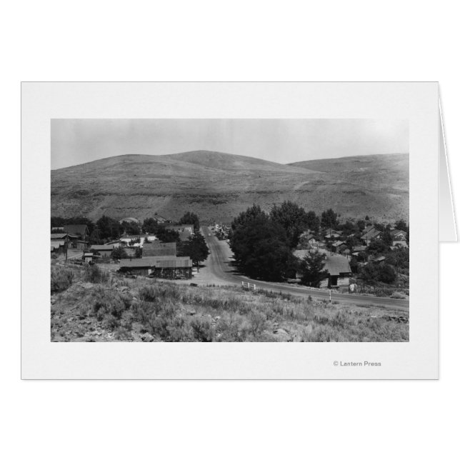 Maupin, Oregon Town View Business Section (Vorderseite (Horizontal))