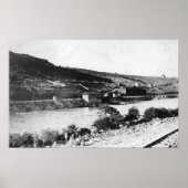 Maupin, Oregon und Deschutes River View Poster (Vorne)