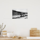 Maupin, Oregon und Deschutes River View Poster (Küche)