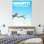 Maupiti Reiseplakat Leinwanddruck (Insitu (Schlafzimmer))