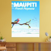 Maupiti Reiseplakat Leinwanddruck (Insitu (Wohnzimmer))