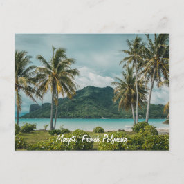Maupti, Französisch-Polynesien Postkarte
