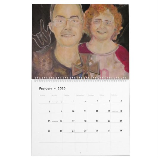 Maureen Girard Paintress 2020 Kalender (Feb 2026)