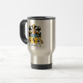 Maurel Familienwappen Reisebecher (Vorderseite Links)