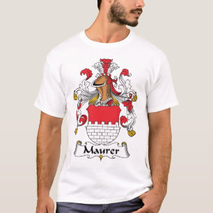 Maurer-Familienwappen T-Shirt